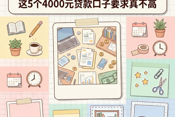 2026速看!目前什么平台好借款呢?这5个4000元贷款口子要求真不高