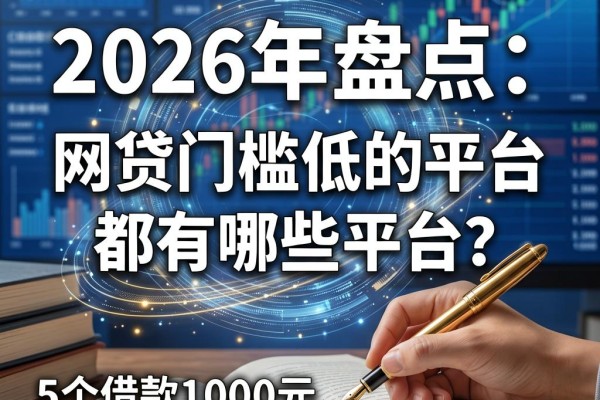 2026年盘点:网贷门槛低的平台都有哪些平台?这5个借款1000元门槛低的软件,应急必备!