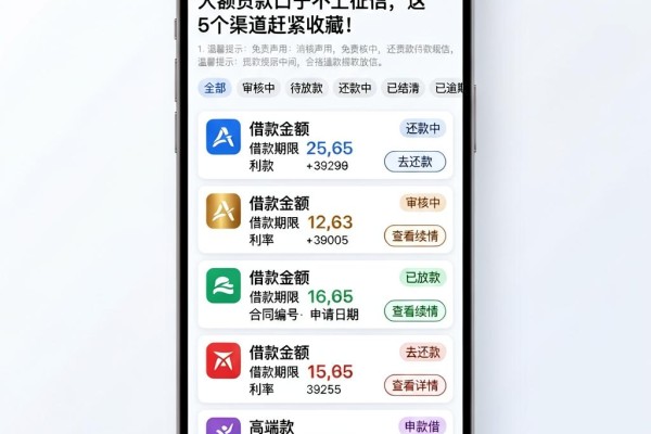 大额贷款口子不上征信,这5个渠道赶紧收藏!