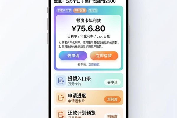 无视黑户的有哪些贷款？2026最新盘点：这5个口子黑户也能借2500