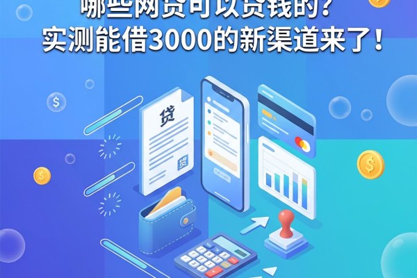 急需用钱必看!哪些网贷可以贷钱的?实测能借3000的新渠道来了