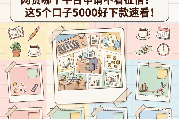 无视征信也能借！网贷哪个平台申请不看征信？这5个口子5000好下款速看