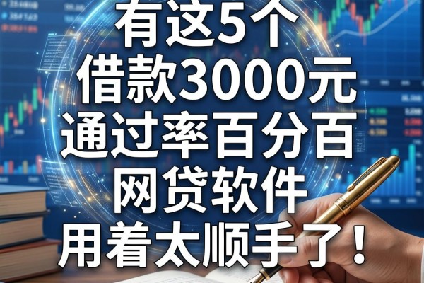 有这5个借款3000元通过率百分百的网贷软件,用着太顺手了!