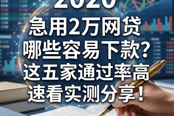 急用2万网贷哪些容易下款?这五家通过率高,速看实测分享!