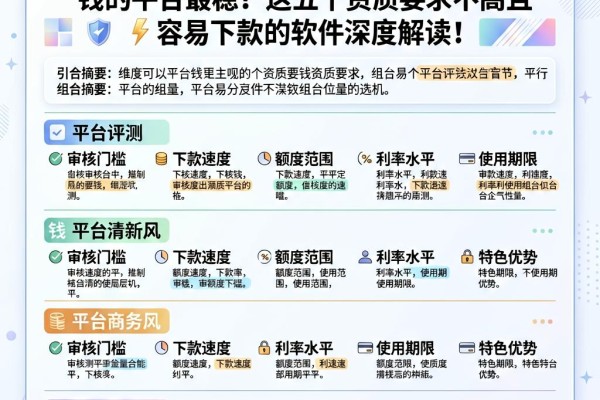 急用钱必看!2026年哪个上面可以借钱的平台最稳?这五个资质要求不高且容易下款的软件深度解读