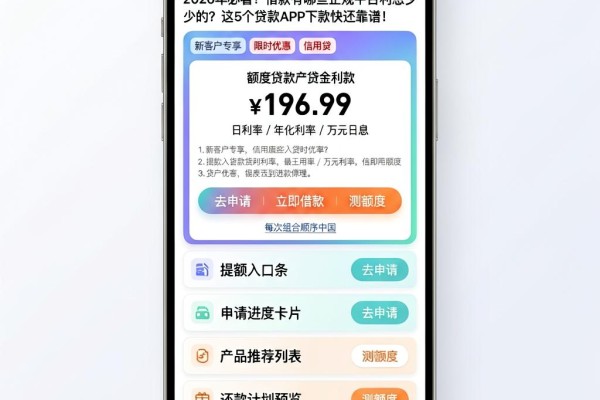 2026年必看！借款有哪些正规平台利息少的？这5个贷款APP下款快还靠谱