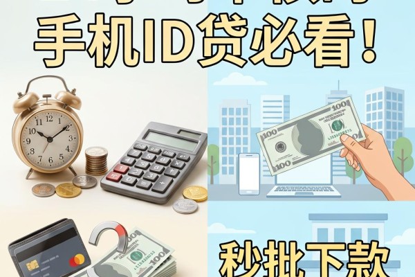 24小时审核的手机ID贷必看！这5个正规平台秒批下款