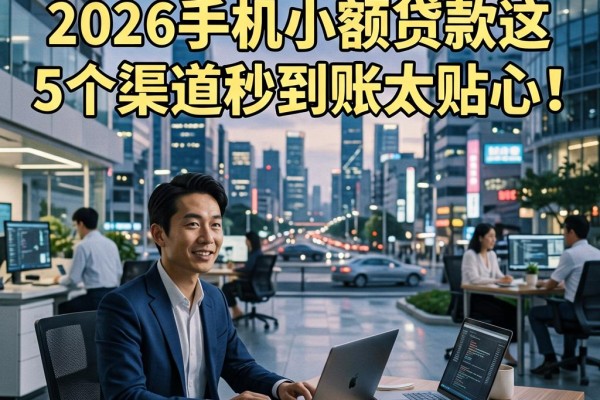 急需500-1000元?2026手机小额贷款这5个渠道秒到账太贴心!