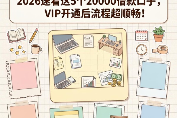 芝麻贷款需要开通VIP?2026速看这5个20000借款口子,VIP开通后流程超顺畅