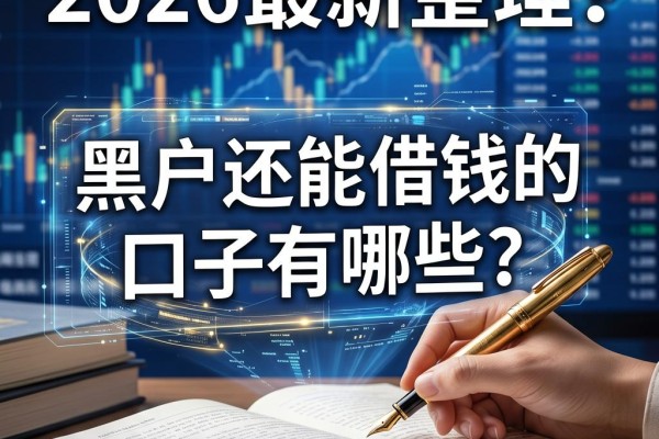 2026最新整理!黑户还能借钱的口子有哪些?海量下款案例实锤分享!