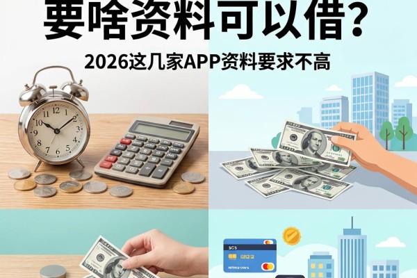黑户手机网上借钱要啥资料可以借?2026这几家APP资料要求不高,5000秒下款