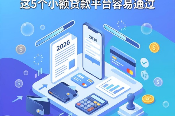 2026黑户网贷软件好通过的有哪些?这5个小额贷款平台容易通过