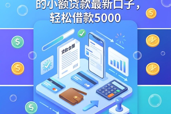 2026必看!盘点5个超实用的小额贷款最新口子,轻松借款5000