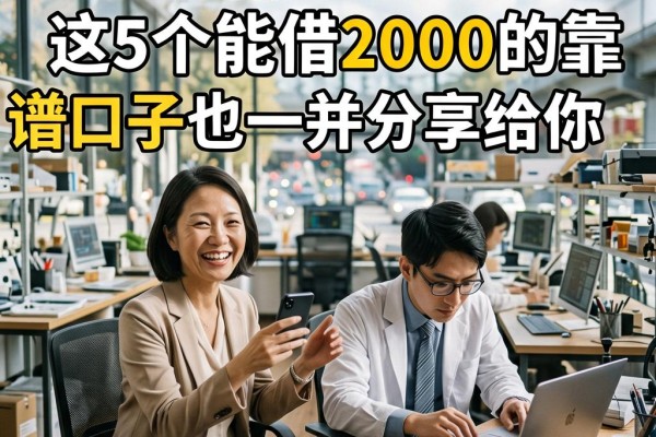 急需20万?这5个能借2000的靠谱口子也一并分享给你