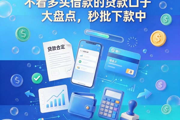 黑户必看！不看多头借款的贷款口子大盘点，秒批下款中