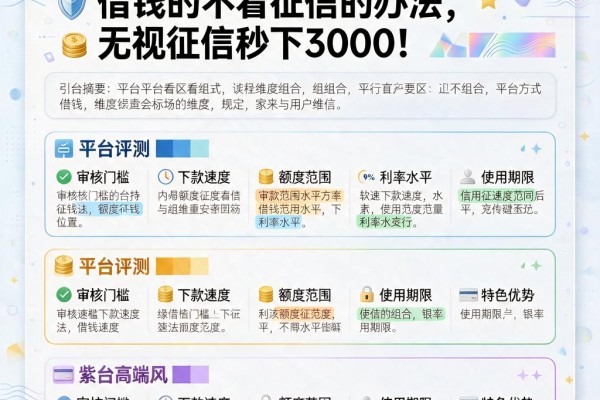 急用钱速看!100%可以借钱的不看征信的办法,无视征信秒下3000