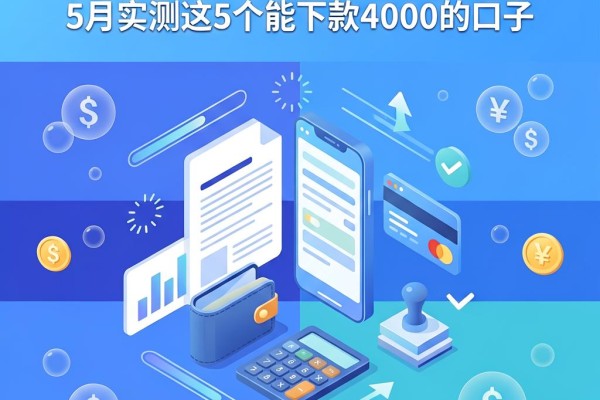 黑户网贷上征信的平台有哪些可以借？5月实测这5个能下款4000的口子