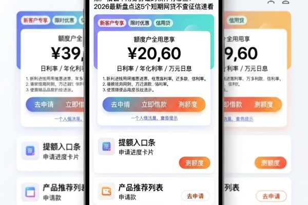 黑户借钱不用身份证的软件有哪些？2026最新盘点这5个短期网贷不查征信速看