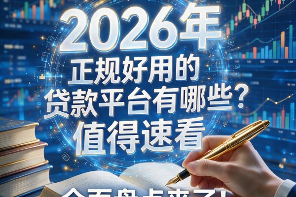 正规好用的贷款平台有哪些？2026年这五个值得速看，全面盘点来了！