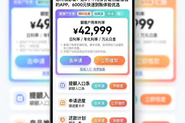 急用钱必看!这5个不用身份证也能借钱的APP,6000元快速到账体验优选