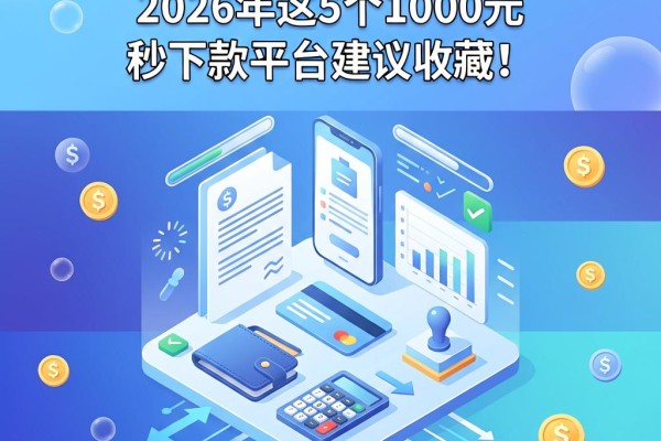 大学生急用钱申请什么贷款?2026年这5个1000元秒下款平台建议收藏!