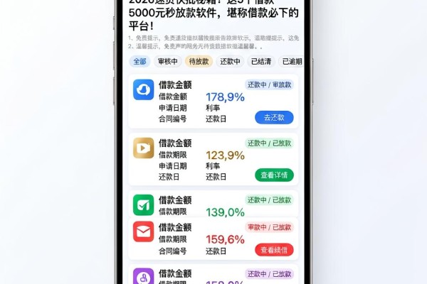 2026速贷快批秘籍！这5个借款5000元秒放款软件，堪称借款必下的平台！