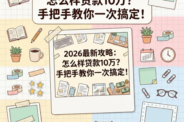 2026最新攻略:怎么样贷款10万?手把手教你一次搞定!