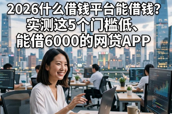 急用钱必看!2026什么借钱平台能借钱?实测这5个门槛低、能借6000的网贷APP