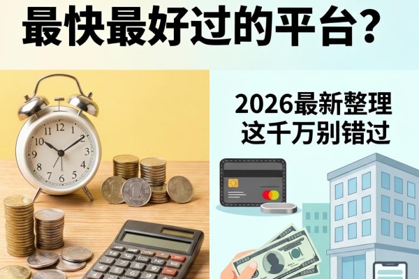 黑户哪里借钱最快最好过的平台?2026最新整理这几个千万别错过