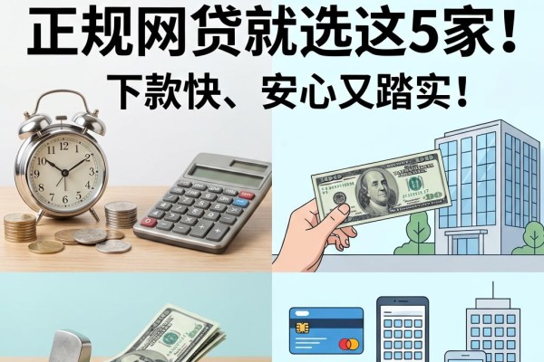 征信花了也能通过的正规网贷就选这5家,下款快、安心又踏实!