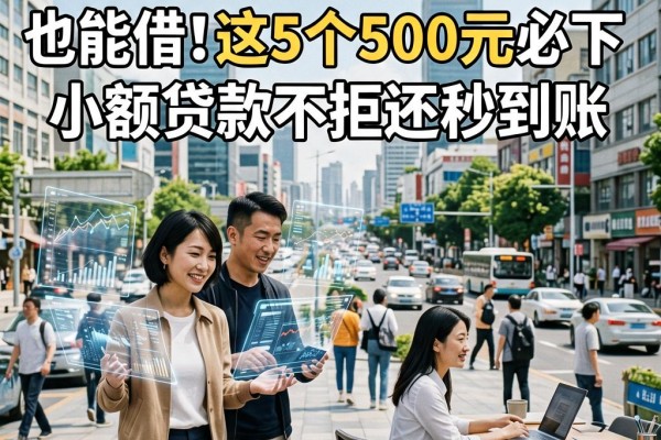 芝麻信用分300以上也能借!这5个500元必下小额贷款不拒还秒到账