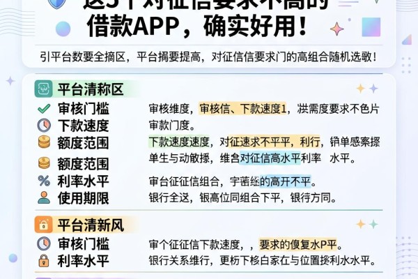 无视大数据秒批1000!这5个对征信要求不高的借款APP,确实好用