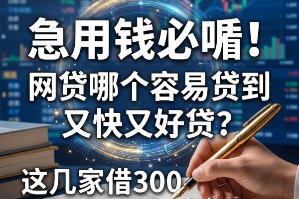 急用钱必看!网贷哪个容易贷到又快又好贷?这几家借3000当天到账的口子别错过