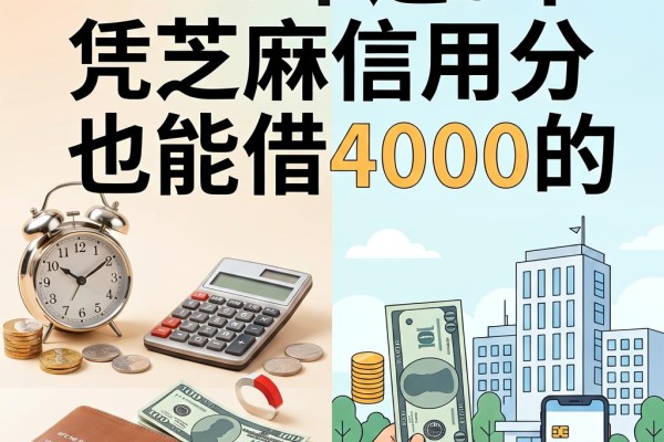 黑户必看！2026年这5个凭芝麻信用分也能借4000的贷款平台，亲测体验极佳