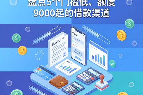 黑户怎么可以借到3万的钱?盘点5个门槛低、额度9000起的借款渠道