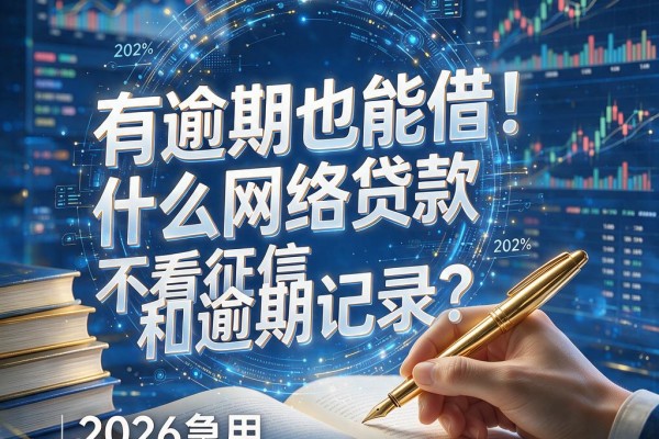 有逾期也能借！什么网络贷款不看征信和逾期记录？2026急用10000元首选这些平台