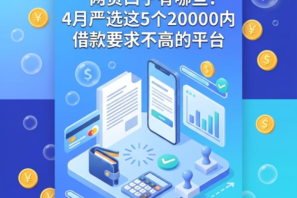 速览！黑户纯白户必看的网贷口子有哪些？4月严选这5个20000内借款要求不高的平台