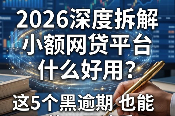 2026深度拆解:小额网贷平台什么好用?这5个黑逾期也能下的口子速看!