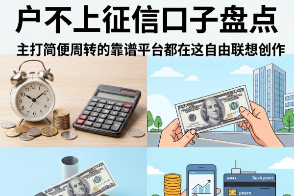2026必看!5个黑白户不上征信口子盘点,主打简便周转的靠谱平台都在这