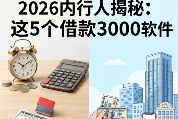 网贷大数据怎么通过？2026内行人揭秘：这5个借款3000的软件千万别错过
