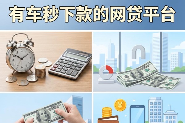有车一族必看!2026这五个有车秒下款的网贷平台,私人放款秒到账速存备用