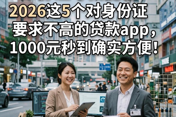 身份证号就能借?2026这5个对身份证要求不高的贷款app,1000元秒到确实方便!