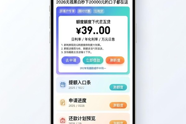 黑户也能贷款的QQ微信大盘点！2026无视黑白秒下20000元的口子都在这