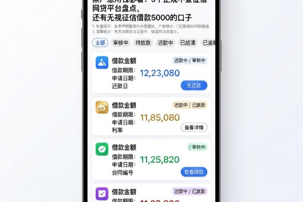 黑户急用钱必看!5个正规不查征信网贷平台盘点,还有无视征信借款5000的口子
