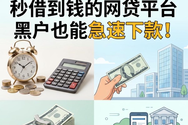 黑户必看!这5个秒借到钱的网贷平台,黑户也能急速下款!