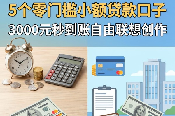 征信有逾期也能借!5个零门槛小额贷款口子,3000元秒到账