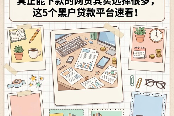 不查征信也能下款!2026年真正能下款的网贷其实选择很多,这5个黑户贷款平台速看!