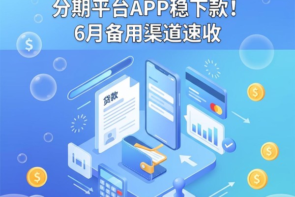 无视黑白户,这5个借钱分期平台APP稳下款!6月备用渠道速收