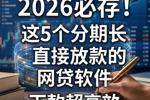 2026必存！这5个分期长、直接放款的网贷软件，下款超高效