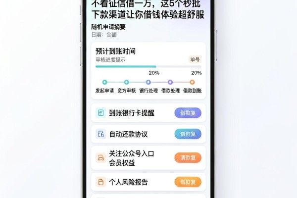 不看征信借一万,这5个秒批下款渠道让你借钱体验超舒服
